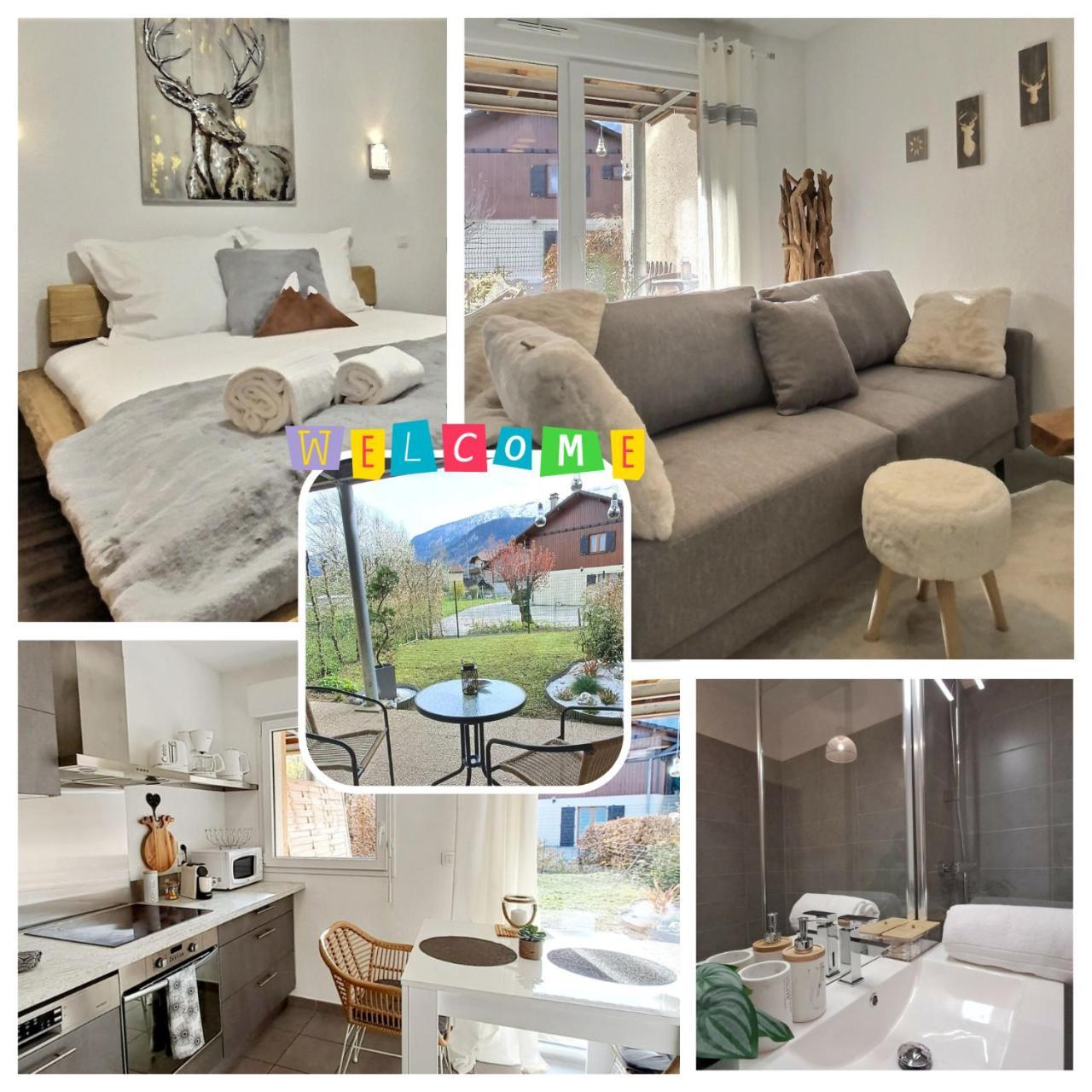 Snow Home By So'Serenityhome-Jardin-Parking-Calme Marignier 외부 사진